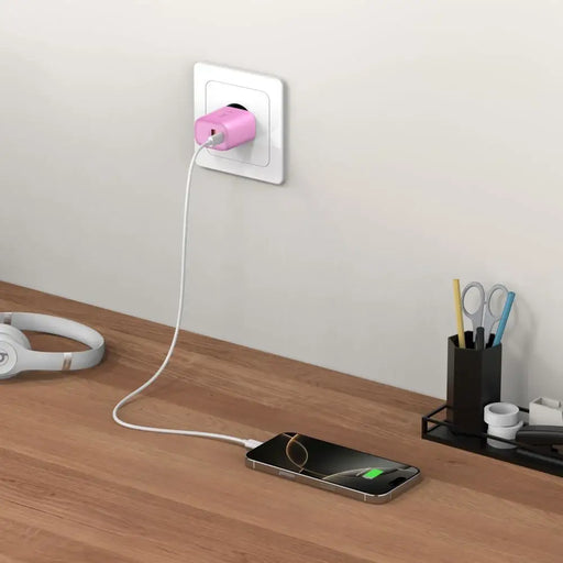 Tech-Protect NCA20 PD 20W QC3.0 USB-A / USB-C стенно