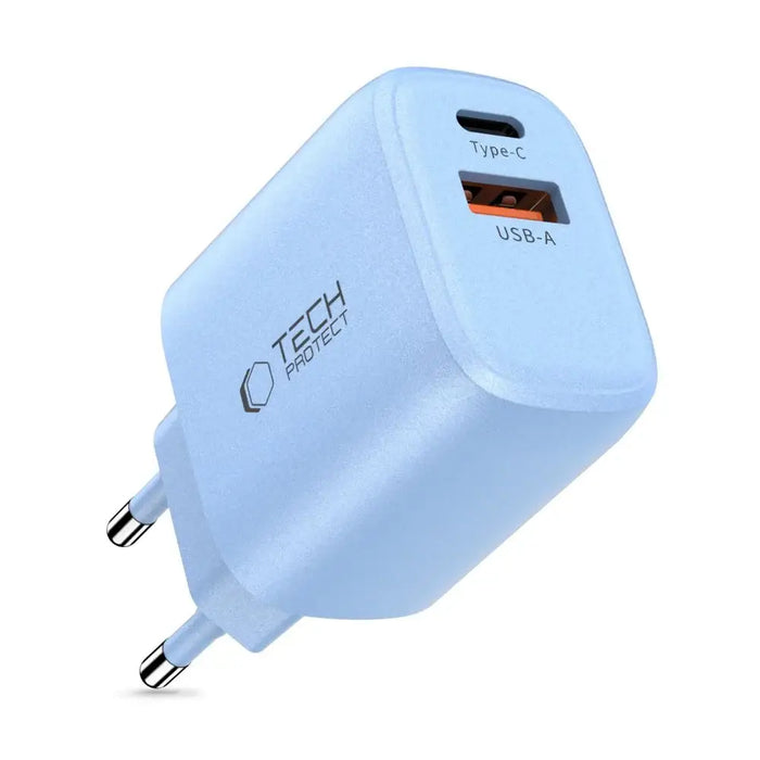 Tech-Protect NCA20 PD 20W QC3.0 USB-A / USB-C зарядно