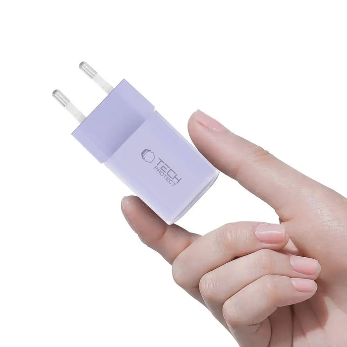 Tech-Protect NCM33 PD 33W QC3.0 USB-C / USB-C зарядно