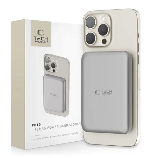 Tech-Protect PB10 LifeMag MagSafe 5000 mAh Преносима