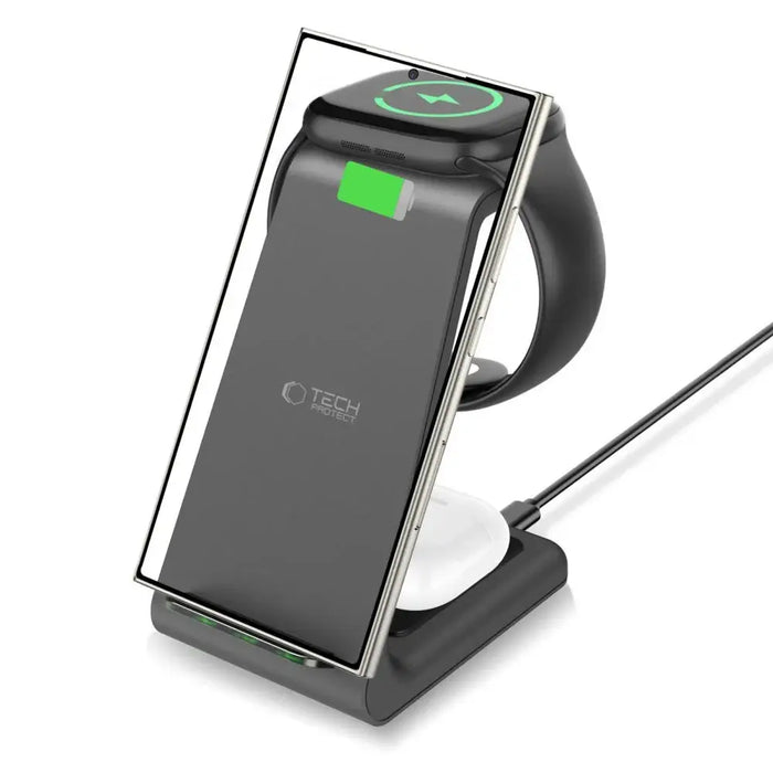Tech-Protect QI15W-A36 3в1 зарядна станция за Android