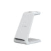 Tech-Protect QI15W-A36 3в1 зарядна станция за Apple - бяла