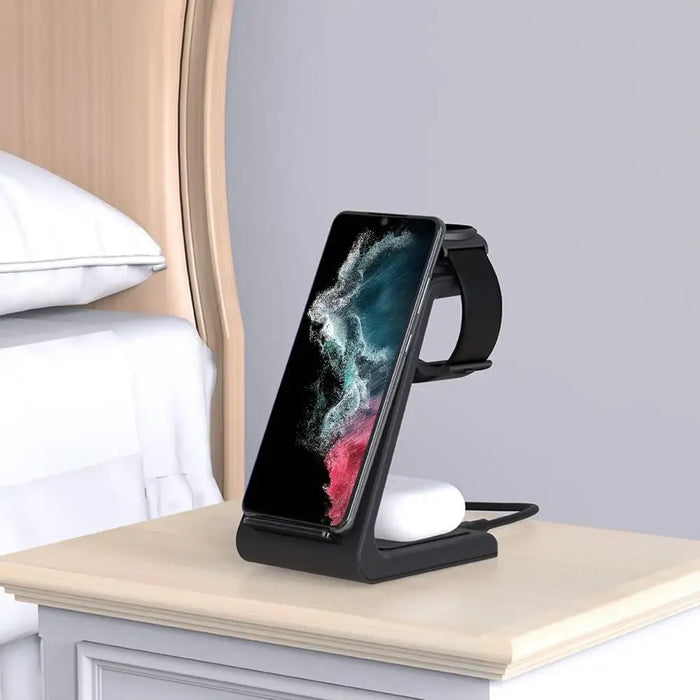 Tech-Protect QI15W-A36 3в1 зарядна станция за Android