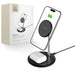 Tech-Protect QI15W-A39 2in1 MagSafe зарядна станция - черна