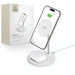 Tech-Protect QI15W-A39 2in1 MagSafe зарядна станция - черна