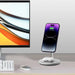 Tech-Protect QI15W-A39 2in1 MagSafe зарядна станция - черна