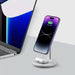 Tech-Protect QI15W-A39 2in1 MagSafe зарядна станция - черна