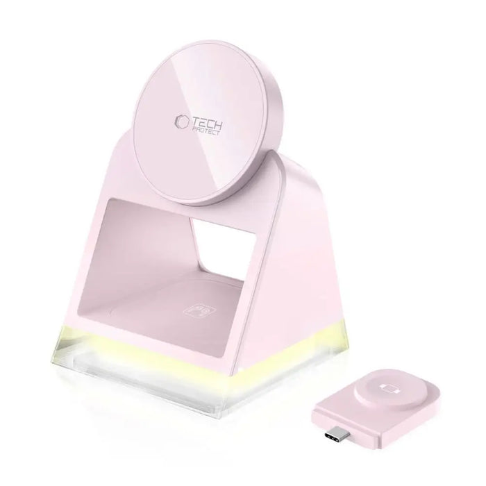 Tech-Protect QI15W-A43 3в1 MagSafe индуктивно зарядно