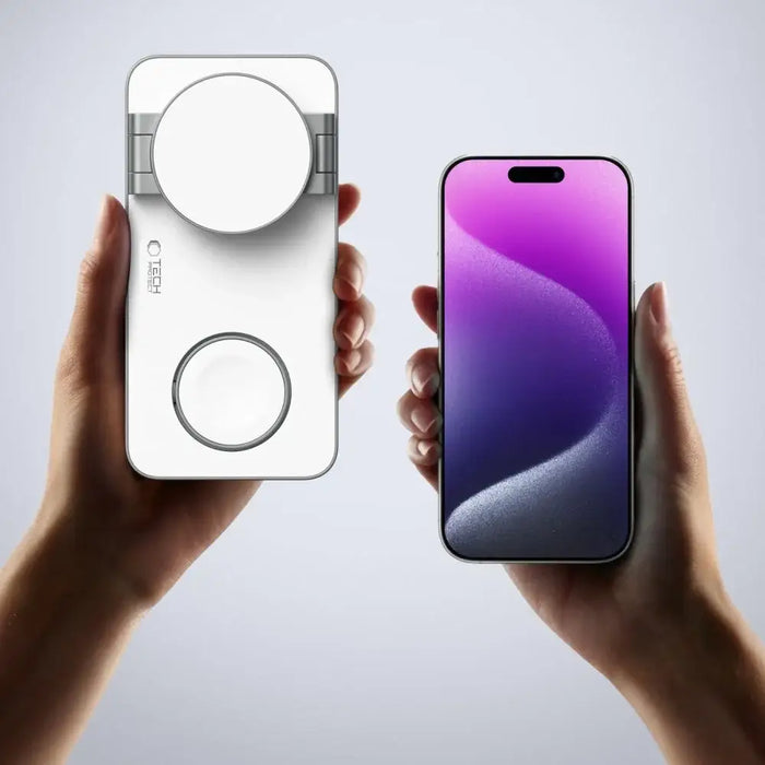 Tech Protect QI15W A47 MagSafe 3in1 индуктивно зарядно