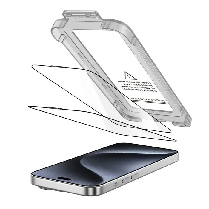 Tech-Protect Quick Set+ 2 пакета закалено стъкло за iPhone