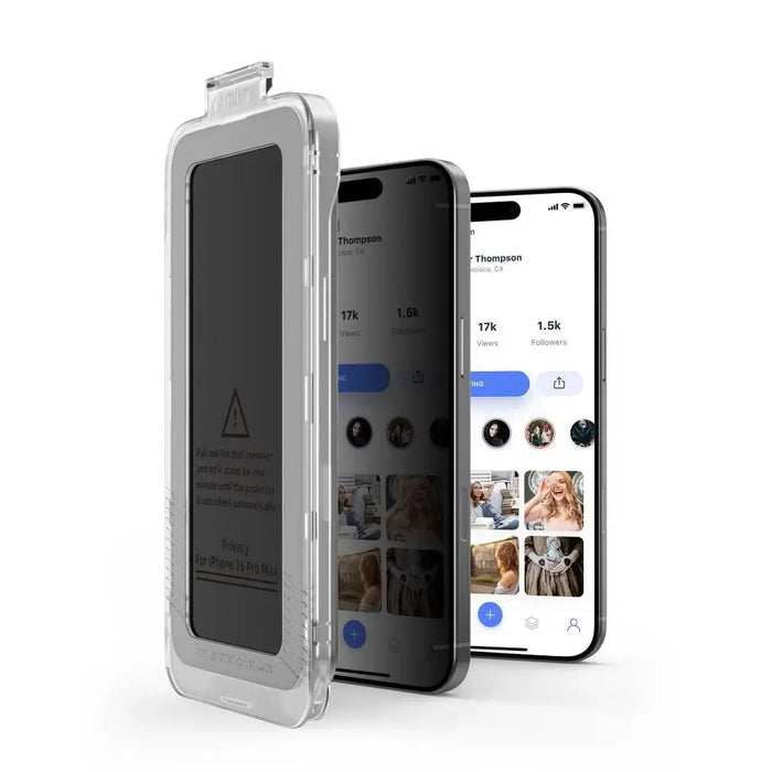 Tech-Protect Quick Set Spy+ Privacy Glass 2 пакета