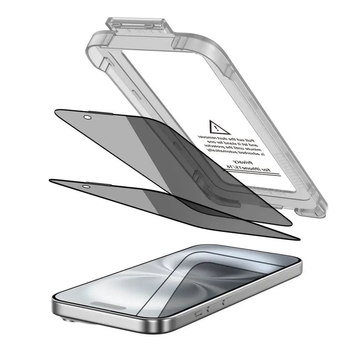 Tech-Protect Quick Set Spy+ Privacy Glass 2 пакета