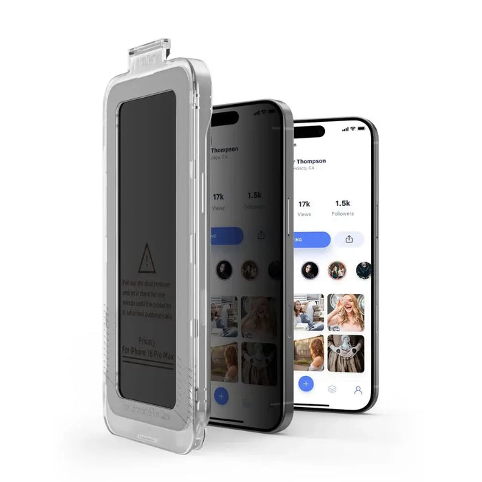 Tech-Protect Quick Set Spy+ Privacy Glass 2 пакета