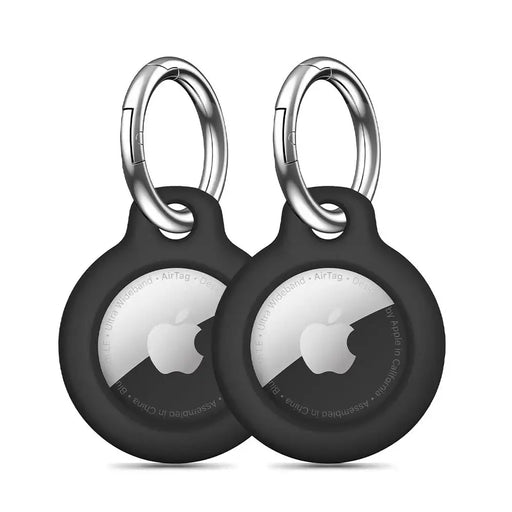 Tech-Protect Rough 2-pack калъф за Apple AirTag - черен