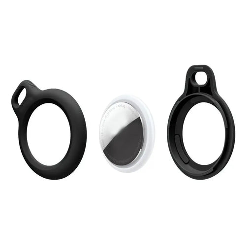 Tech-Protect Rough 2-pack калъф за Apple AirTag - черен