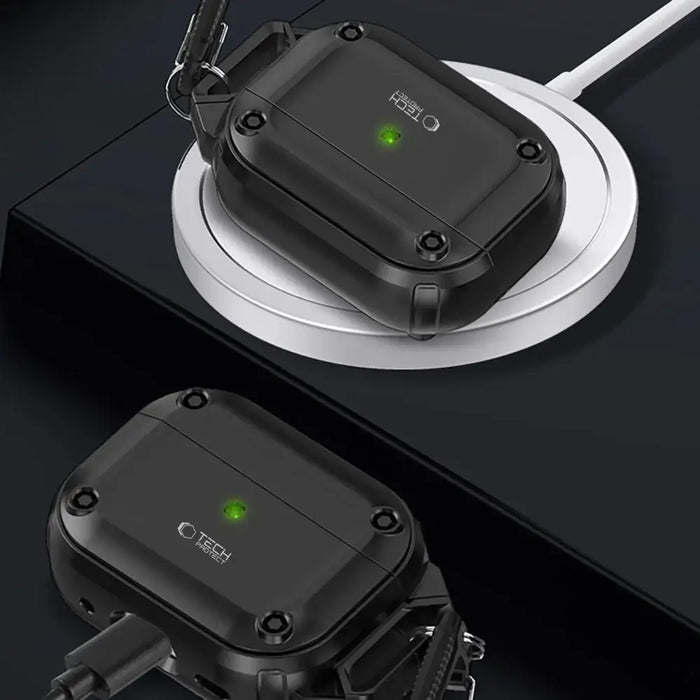 Tech-Protect Rough Hook Case с карабинер за Apple AirPods