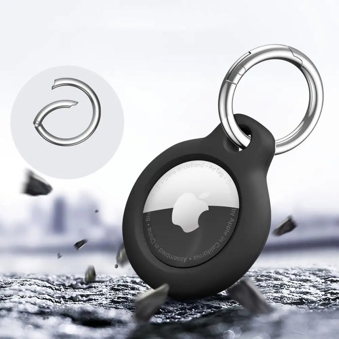 Tech-Protect Rough калъф за Apple AirTag 1/2 4 броя - черен