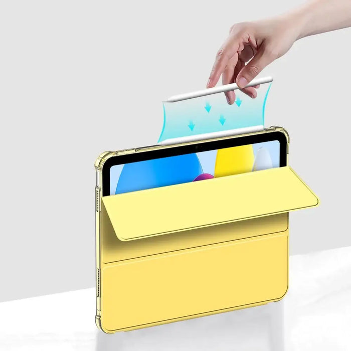 Tech-Protect SC Pen Hybrid Case за iPad 10 / 2022 - Жълт