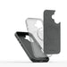 Tech-Protect силиконов PU MagSafe калъф за iPhone 16 - сив