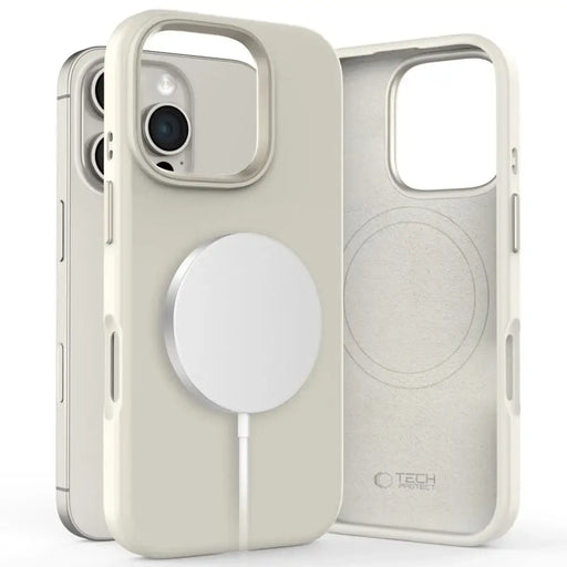 Tech-Protect силиконов PU MagSafe калъф за iPhone 16 Pro