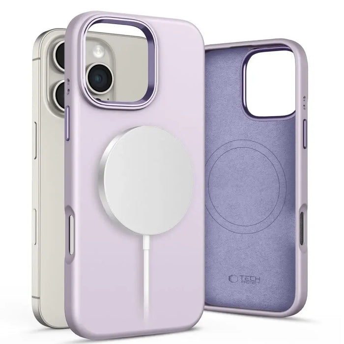 Tech-Protect силиконов PU MagSafe калъф за iPhone 16 Pro