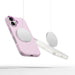 Tech-Protect силиконов PU MagSafe калъф за iPhone 16 - розов