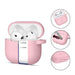 Tech-Protect силиконов калъф с кука за AirPods 4 - розов