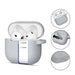 Tech-Protect силиконов калъф с кука за AirPods 4 - сив