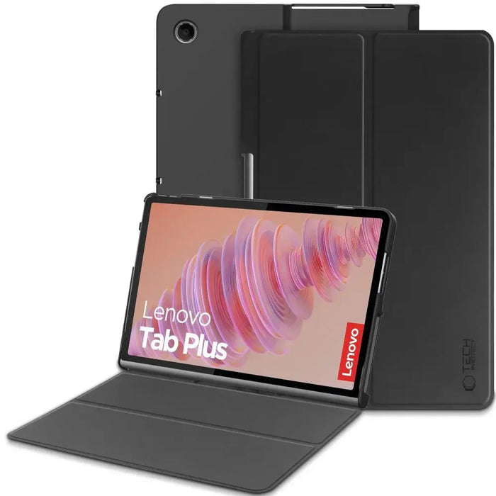 Tech-Protect SmartCase за Lenovo TAB PLUS - черен