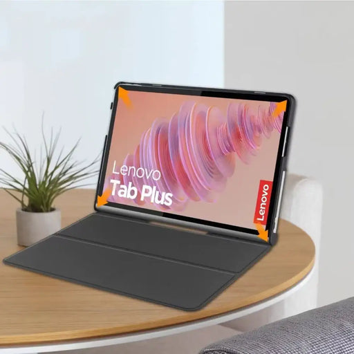 Tech-Protect SmartCase за Lenovo TAB PLUS - черен