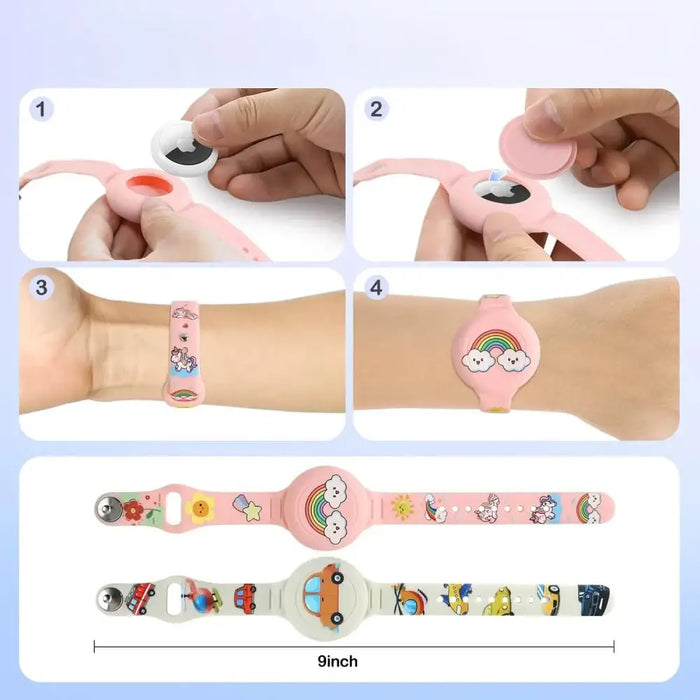 Tech-Protect Smooth калъф от 2 пакета за Apple AirTag 1/2