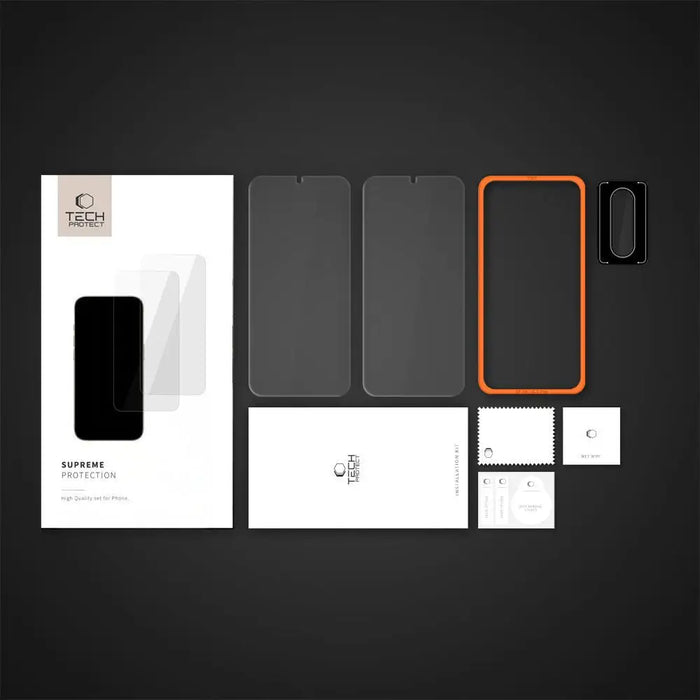 Tech-Protect Supreme Easy 3 пакета закалено стъкло