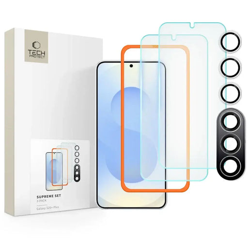 Tech-Protect Supreme Set за Samsung Galaxy S25 + 2x
