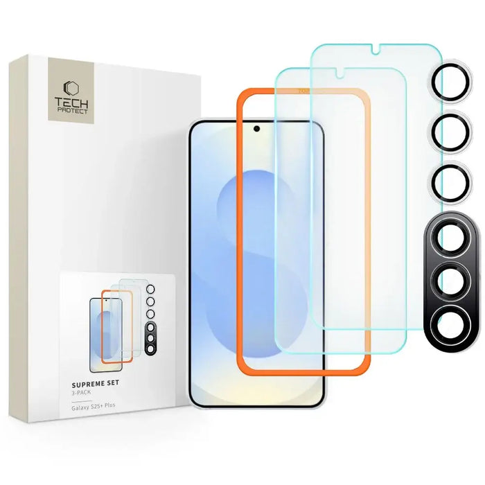 Tech-Protect Supreme Set за Samsung Galaxy S25 + 2x
