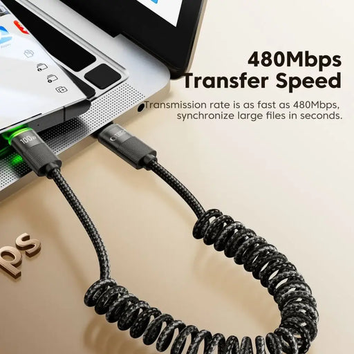 Tech-Protect UB20T Ultraboost USB Type-C кабел PD100W/5A