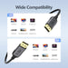 Tech-Protect UltraBoost DisplayPort към DisplayPort 1.4 4K