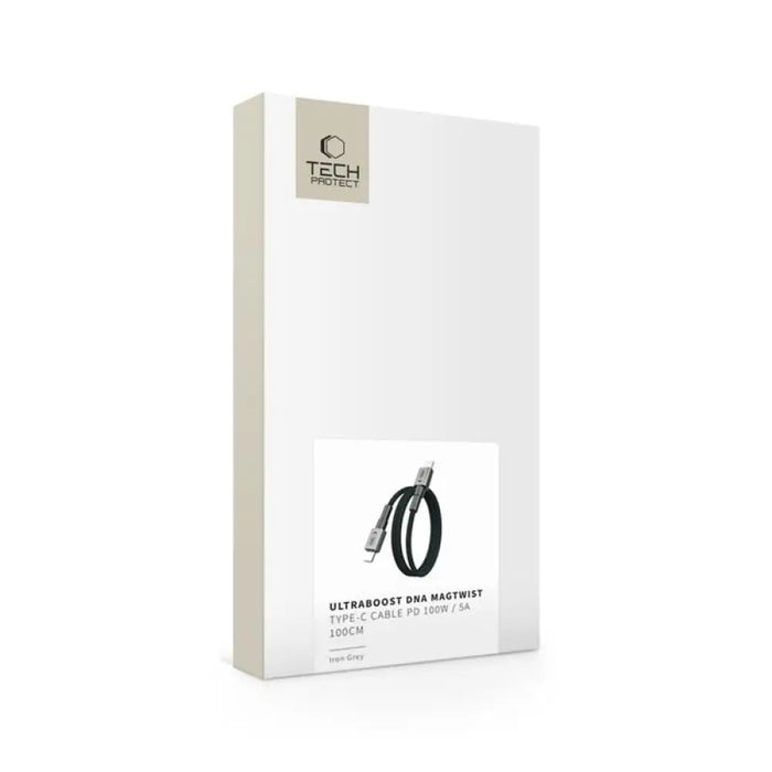 Tech-Protect Ultraboost DNA MagTwist USB-C PD кабел 100W