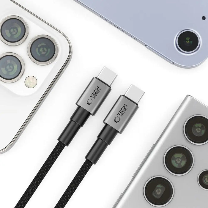 Tech-Protect Ultraboost DNA MagTwist USB-C PD кабел 100W