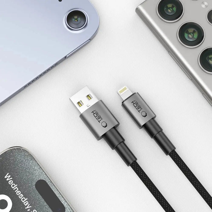 Tech-Protect Ultraboost DNA USB-A / Lightning кабел
