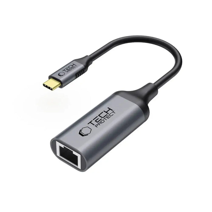 Tech-Protect UltraBoost USB-C към Ethernet RJ45 1000Mbps