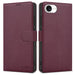 Tech-Protect Wallet Case за iPhone 16e - бордо