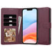 Tech-Protect Wallet Case за iPhone 16e - бордо
