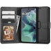 Tech-Protect Wallet Case за Motorola Moto G25 5G - черен