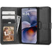 Tech-Protect Wallet Case за Motorola MOTO G55 5G - черен