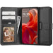 Tech-Protect Wallet Case за Motorola Moto G85 5G - черен