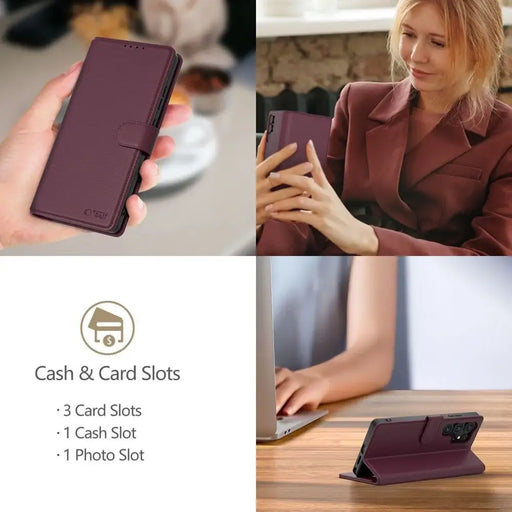 Tech-Protect Wallet Case за Samsung Galaxy A16 4G / 5G