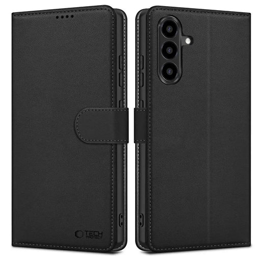 Tech-Protect Wallet Case за Samsung Galaxy A36 5G - Черен