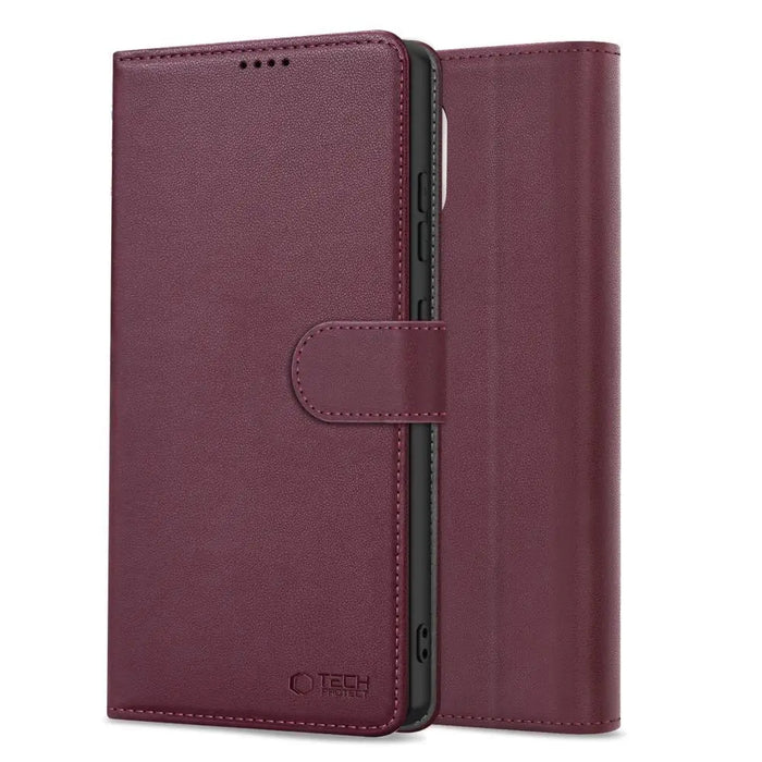 Tech-Protect Wallet Case за Samsung Galaxy A56 5G - Бордо