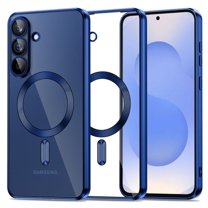 Кейс Tech-Protect MagFlex MagSafe за Samsung Galaxy S25 FE - тъмносин