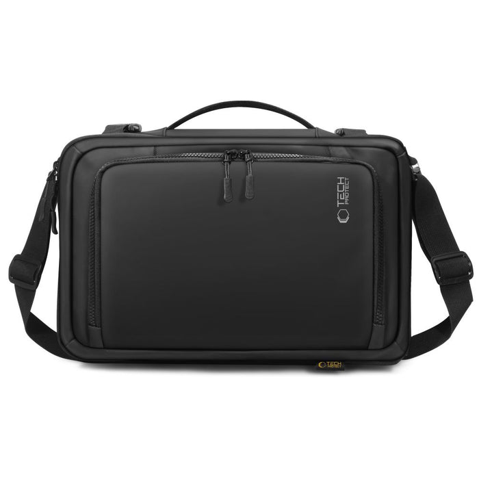 Раница Tech-Protect Defender S50 за Ryanair и Wizzar, 20L лаптоп - черна